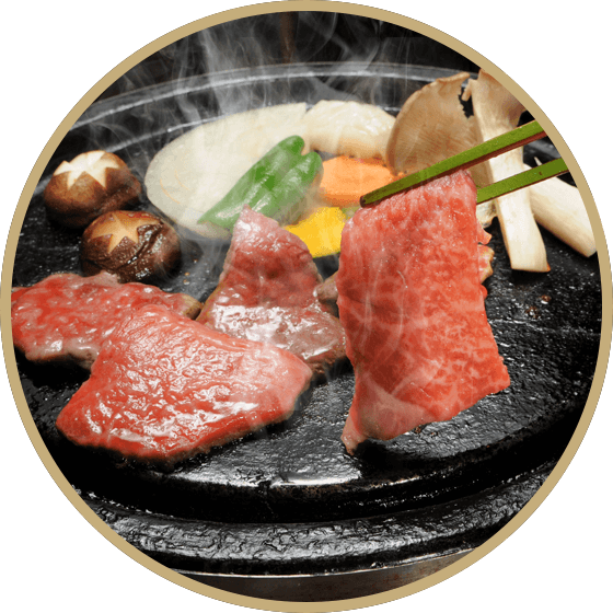 すき焼き用ロース 調理例